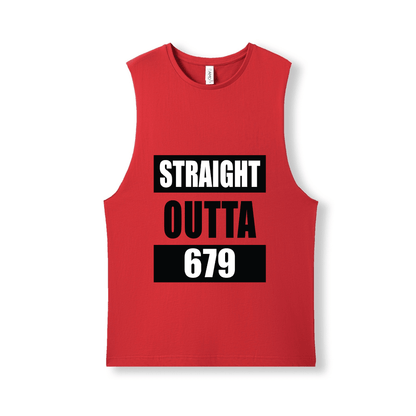 STRAIGHT OUTTA 679 | UNISEX COTTON TANK - Stick N It