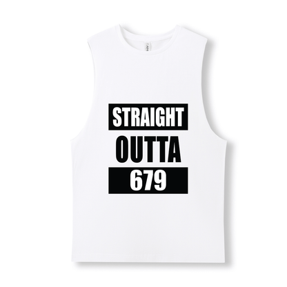 STRAIGHT OUTTA 679 | UNISEX COTTON TANK - Stick N It