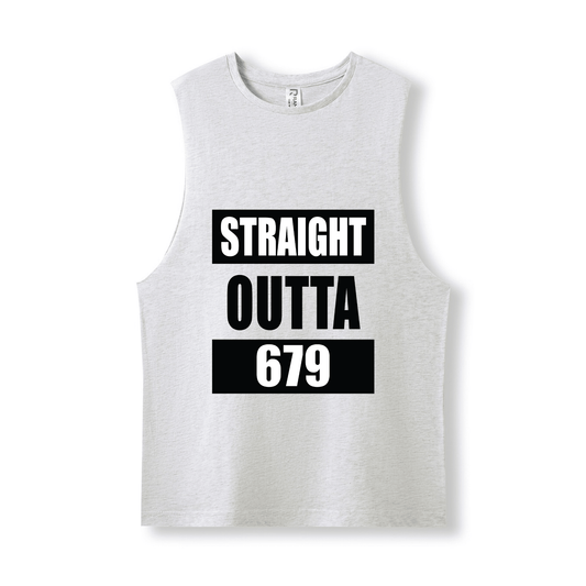STRAIGHT OUTTA 679 | UNISEX COTTON TANK - Stick N It