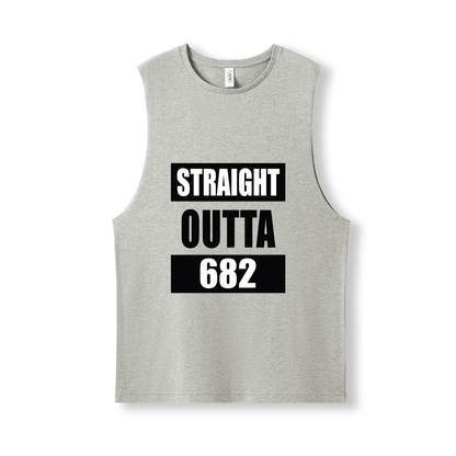 STRAIGHT OUTTA 682 | UNISEX COTTON TANK - Stick N It