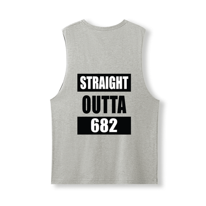STRAIGHT OUTTA 682 | UNISEX COTTON TANK - Stick N It