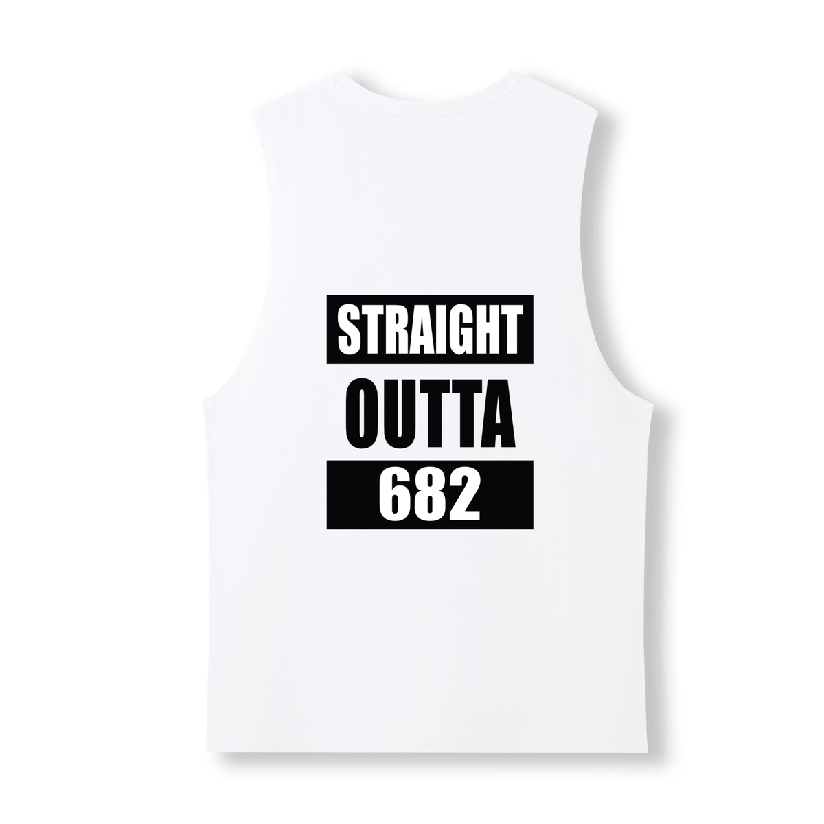 STRAIGHT OUTTA 682 | UNISEX COTTON TANK - Stick N It