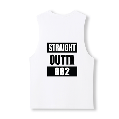 STRAIGHT OUTTA 682 | UNISEX COTTON TANK - Stick N It