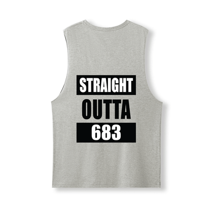 STRAIGHT OUTTA 683 | UNISEX COTTON TANK - Stick N It