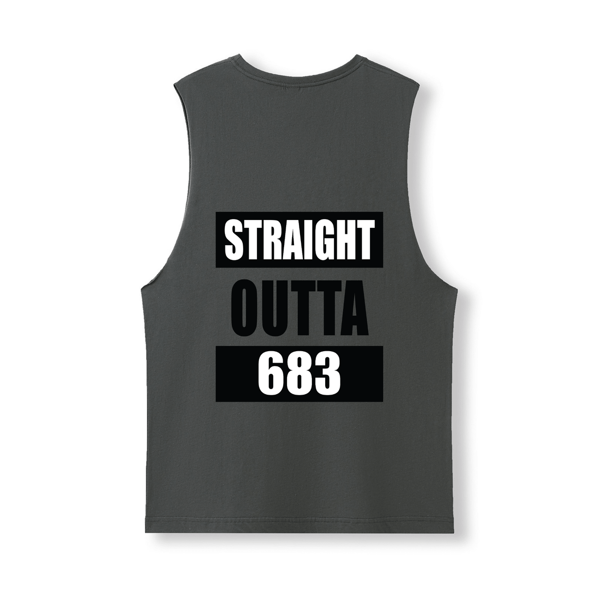 STRAIGHT OUTTA 683 | UNISEX COTTON TANK - Stick N It