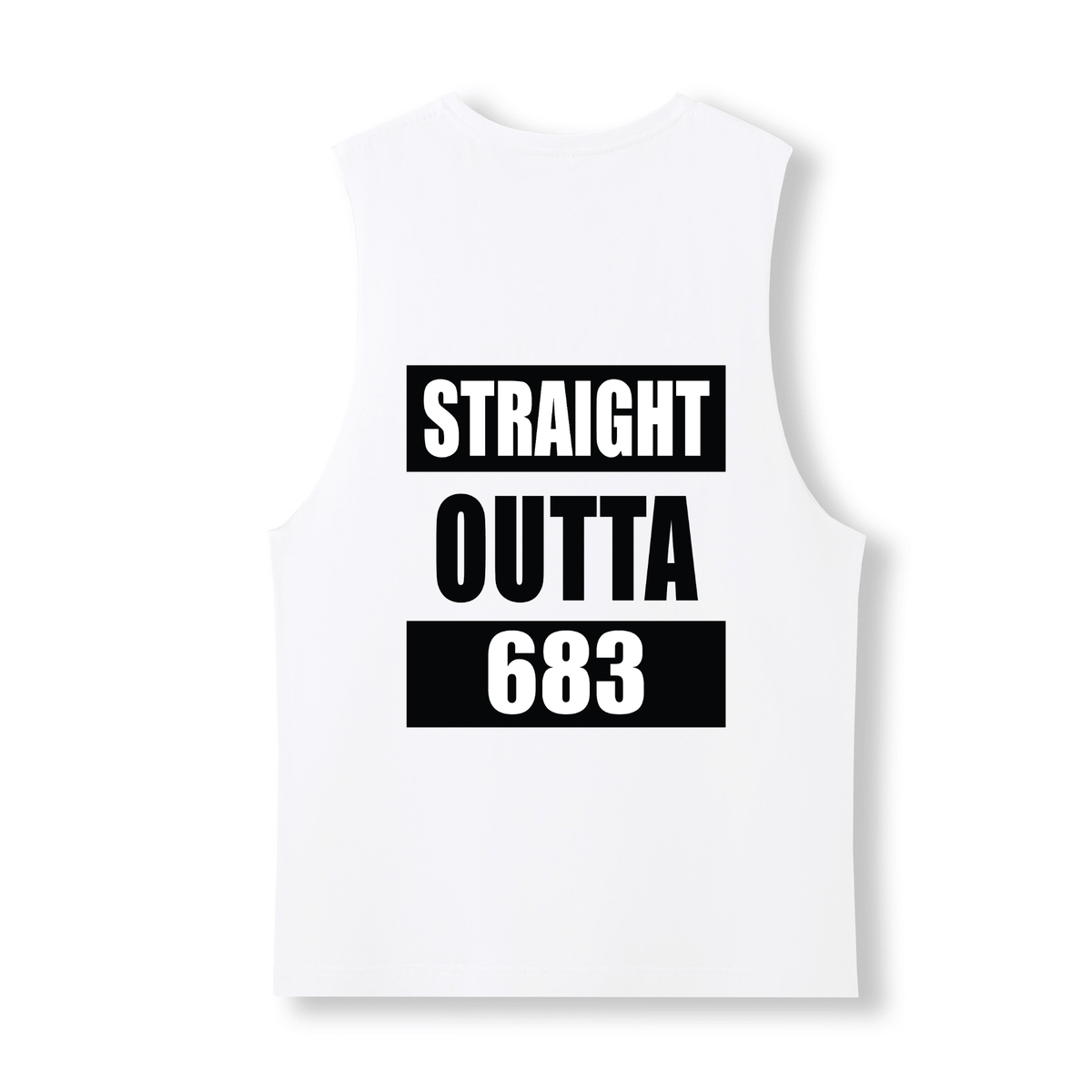 STRAIGHT OUTTA 683 | UNISEX COTTON TANK - Stick N It