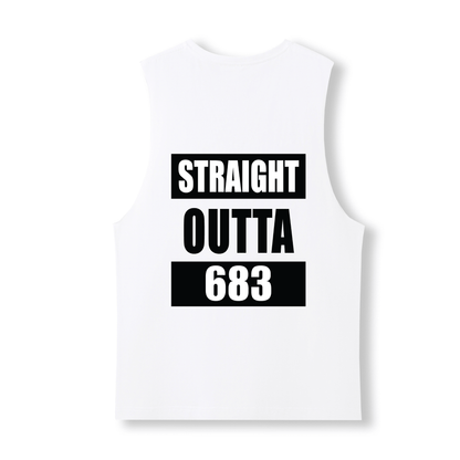 STRAIGHT OUTTA 683 | UNISEX COTTON TANK - Stick N It