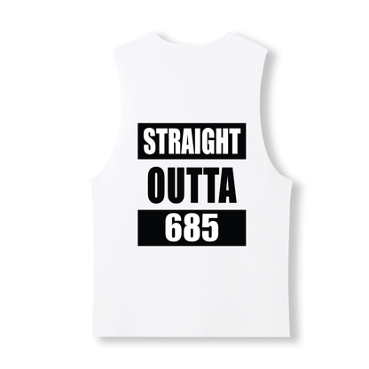 STRAIGHT OUTTA 685 | UNISEX COTTON TANK - Stick N It