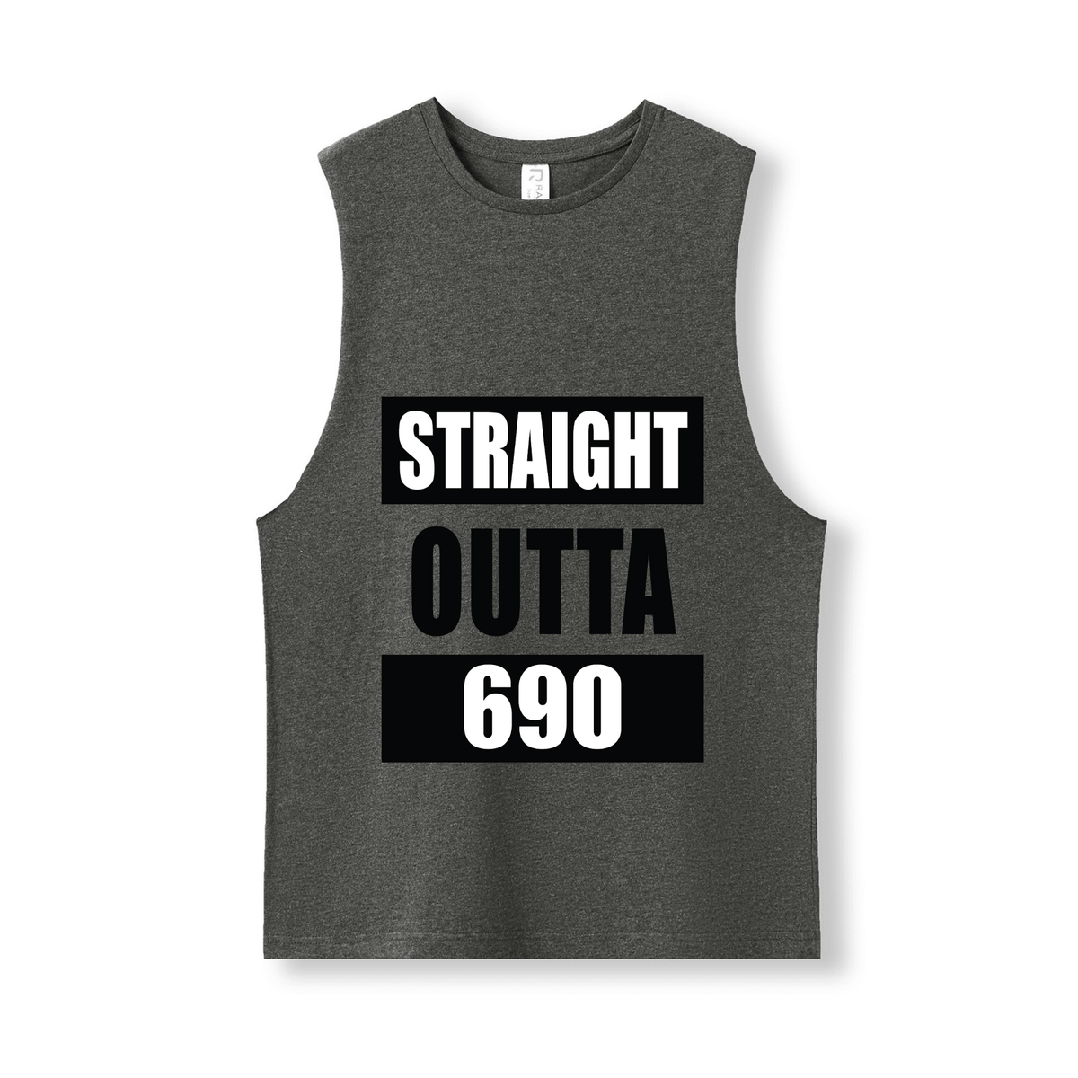 STRAIGHT OUTTA 690 | UNISEX COTTON TANK - Stick N It