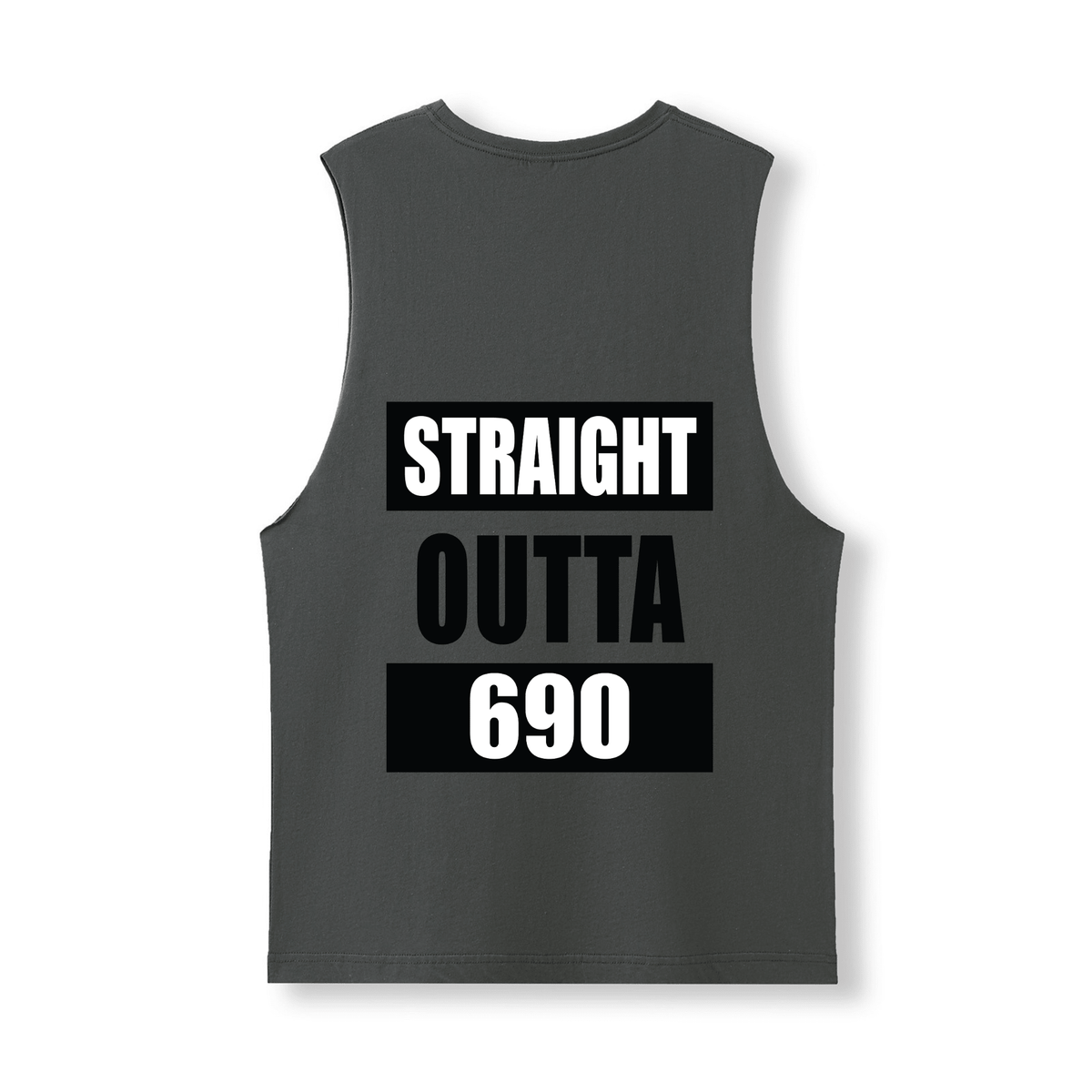 STRAIGHT OUTTA 690 | UNISEX COTTON TANK - Stick N It