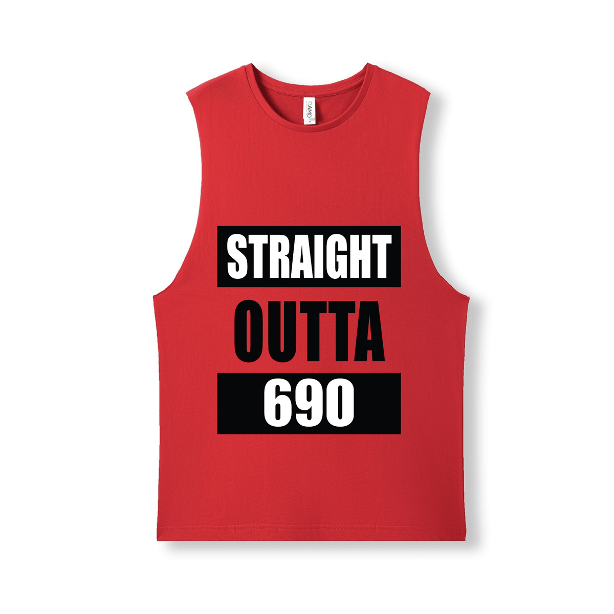 STRAIGHT OUTTA 690 | UNISEX COTTON TANK - Stick N It