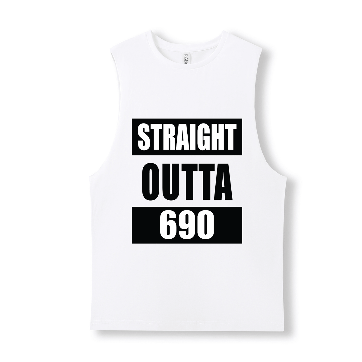 STRAIGHT OUTTA 690 | UNISEX COTTON TANK - Stick N It