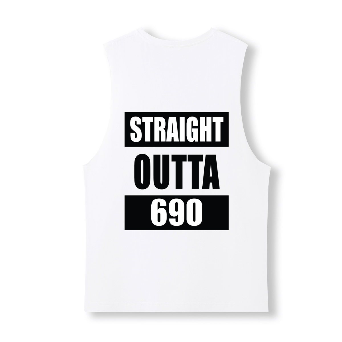 STRAIGHT OUTTA 690 | UNISEX COTTON TANK - Stick N It