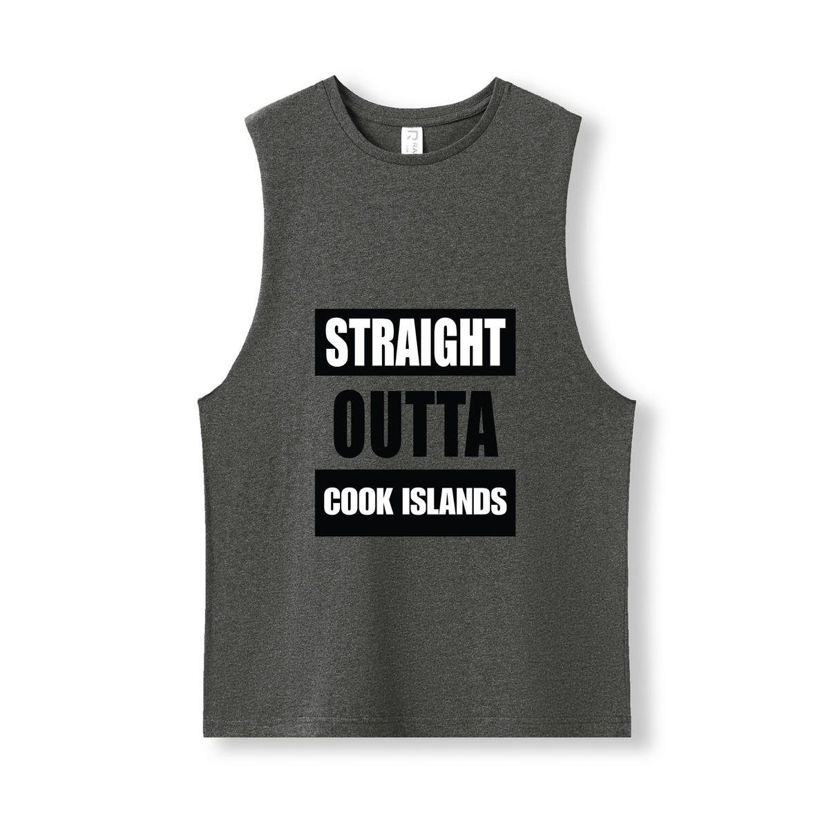STRAIGHT OUTTA COOK ISLANDS | UNISEX COTTON TANK - Stick N It