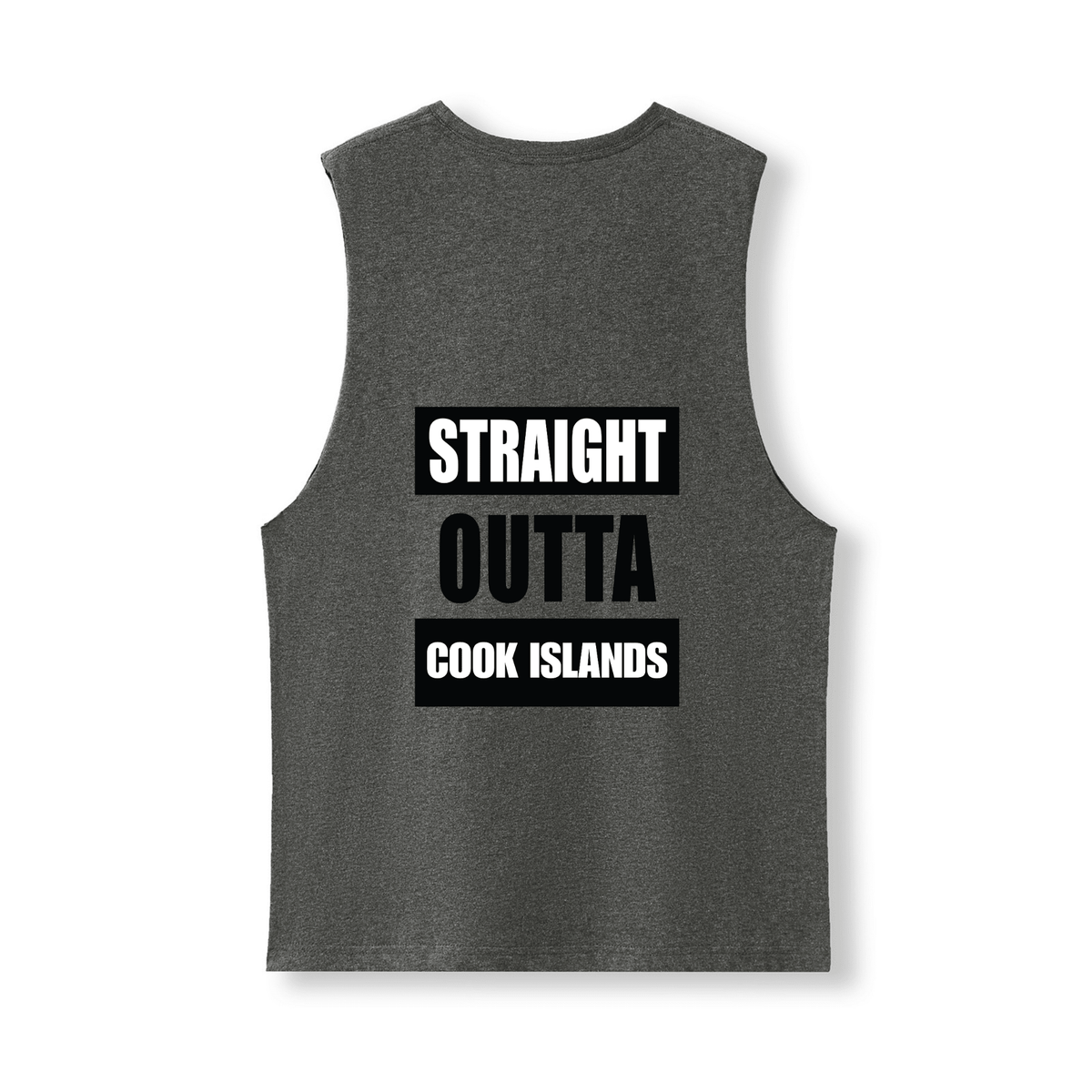 STRAIGHT OUTTA COOK ISLANDS | UNISEX COTTON TANK - Stick N It