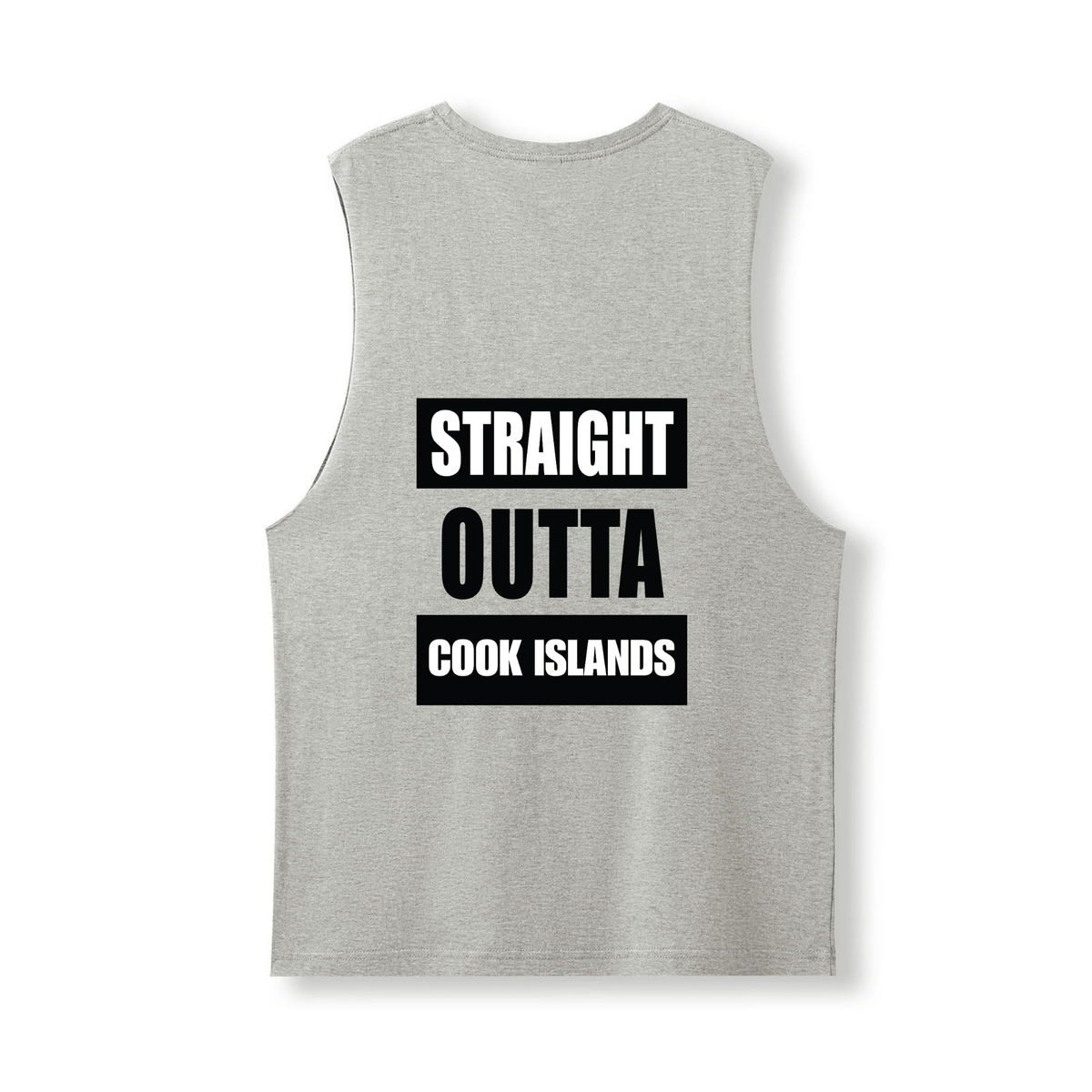 STRAIGHT OUTTA COOK ISLANDS | UNISEX COTTON TANK - Stick N It