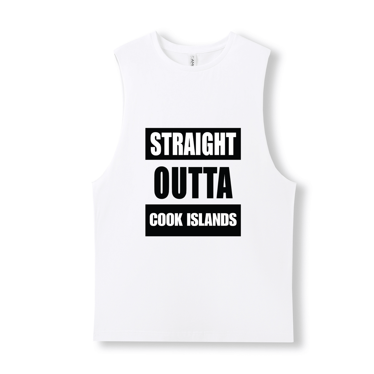 STRAIGHT OUTTA COOK ISLANDS | UNISEX COTTON TANK - Stick N It