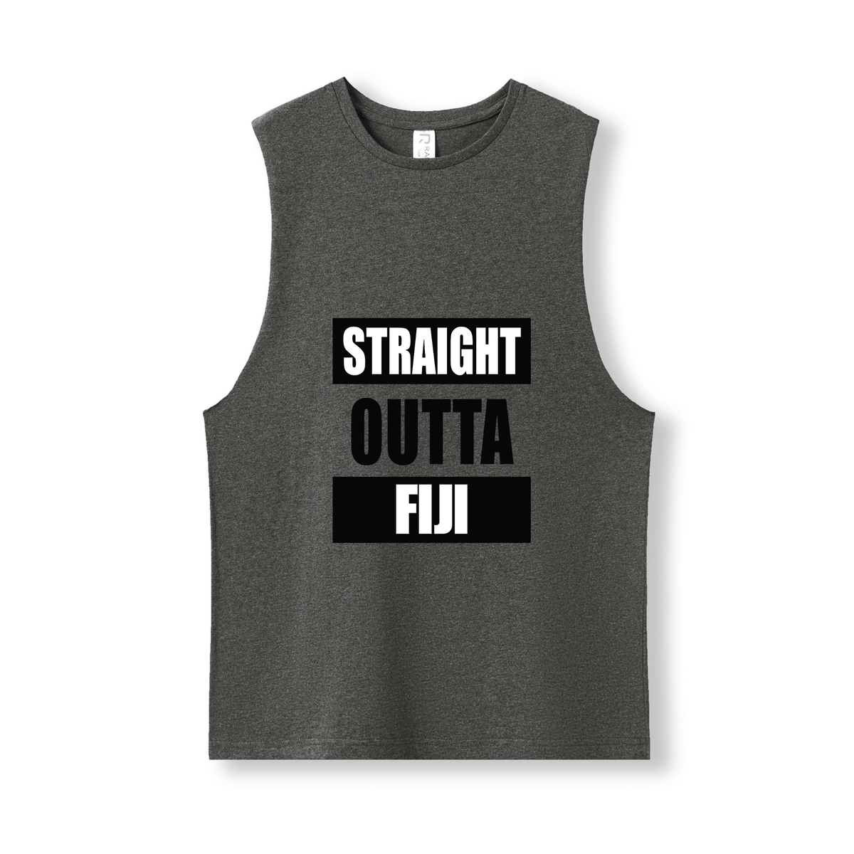 STRAIGHT OUTTA FIJI | UNISEX COTTON TANK - Stick N It