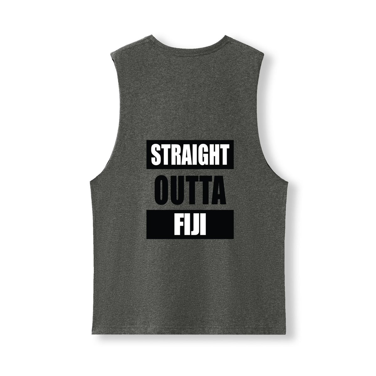 STRAIGHT OUTTA FIJI | UNISEX COTTON TANK - Stick N It