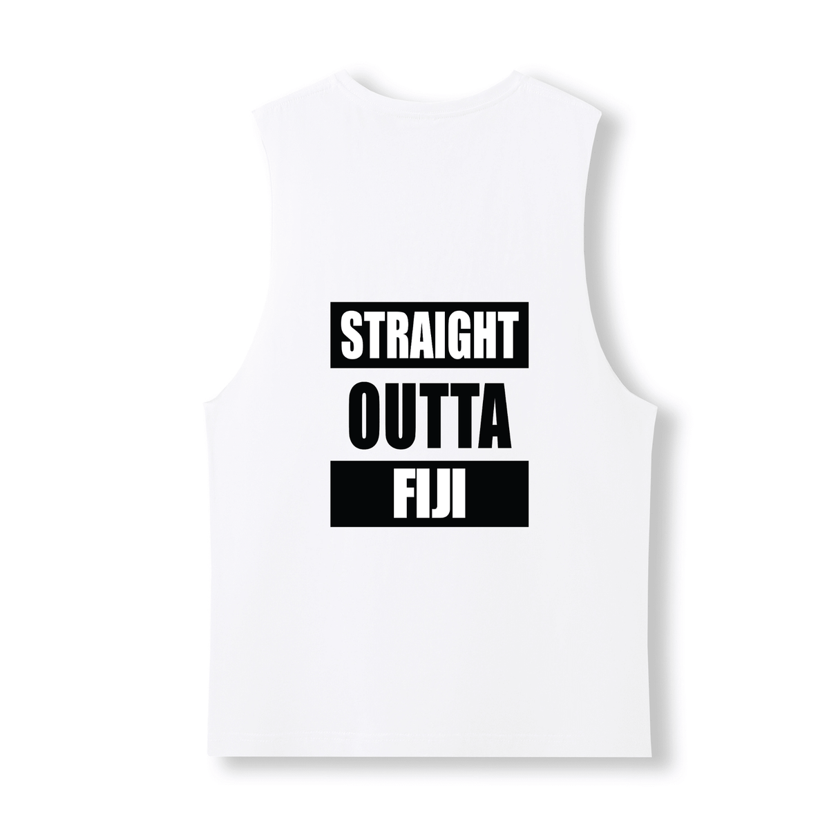 STRAIGHT OUTTA FIJI | UNISEX COTTON TANK - Stick N It