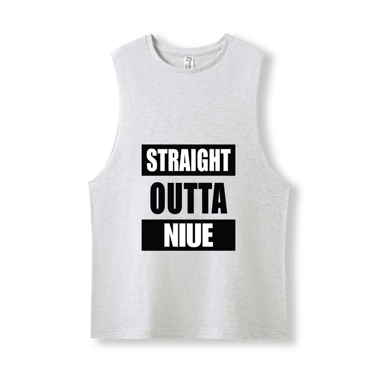 STRAIGHT OUTTA NIUE | UNISEX COTTON TANK - Stick N It