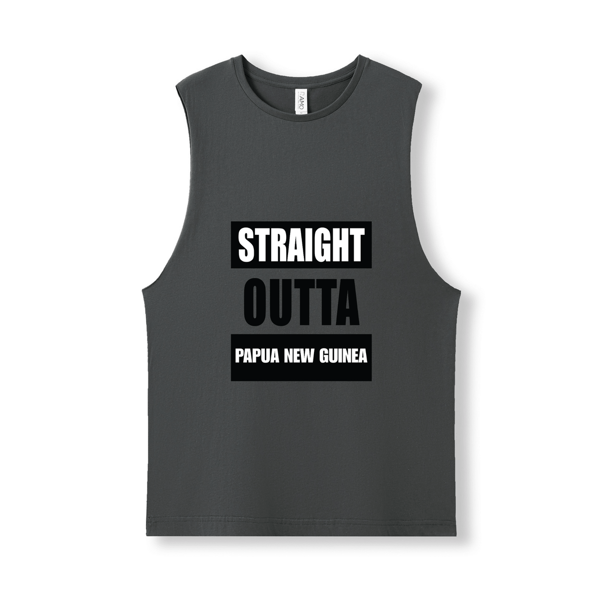 STRAIGHT OUTTA PAPUA NEW GUINEA | UNISEX COTTON TANK - Stick N It