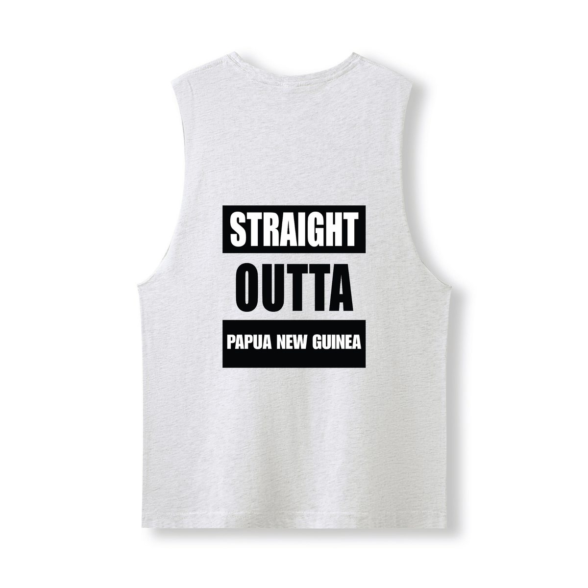STRAIGHT OUTTA PAPUA NEW GUINEA | UNISEX COTTON TANK - Stick N It