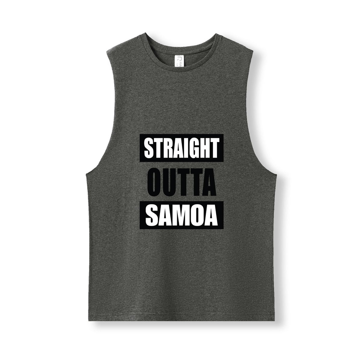 STRAIGHT OUTTA SAMOA | UNISEX COTTON TANK - Stick N It