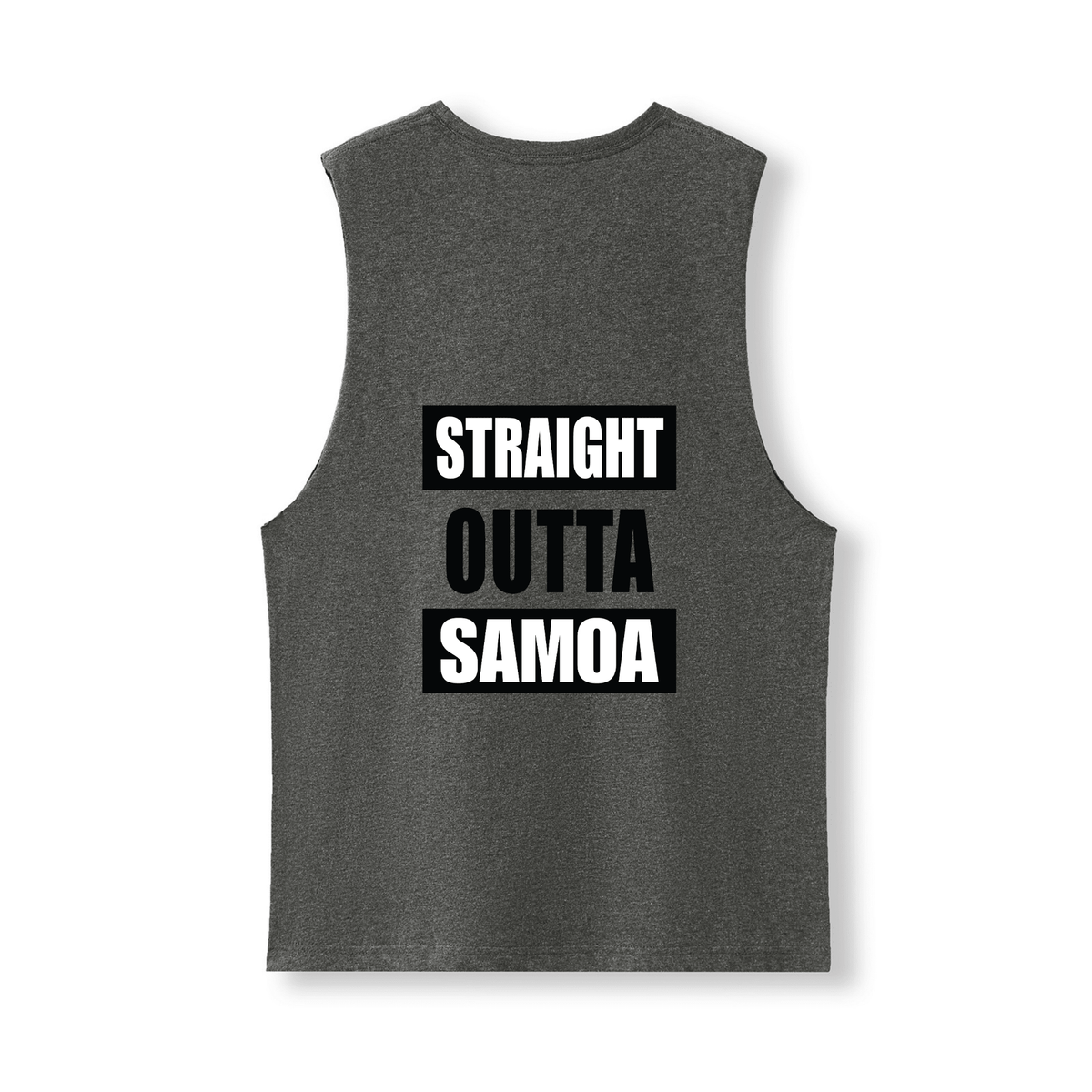 STRAIGHT OUTTA SAMOA | UNISEX COTTON TANK - Stick N It