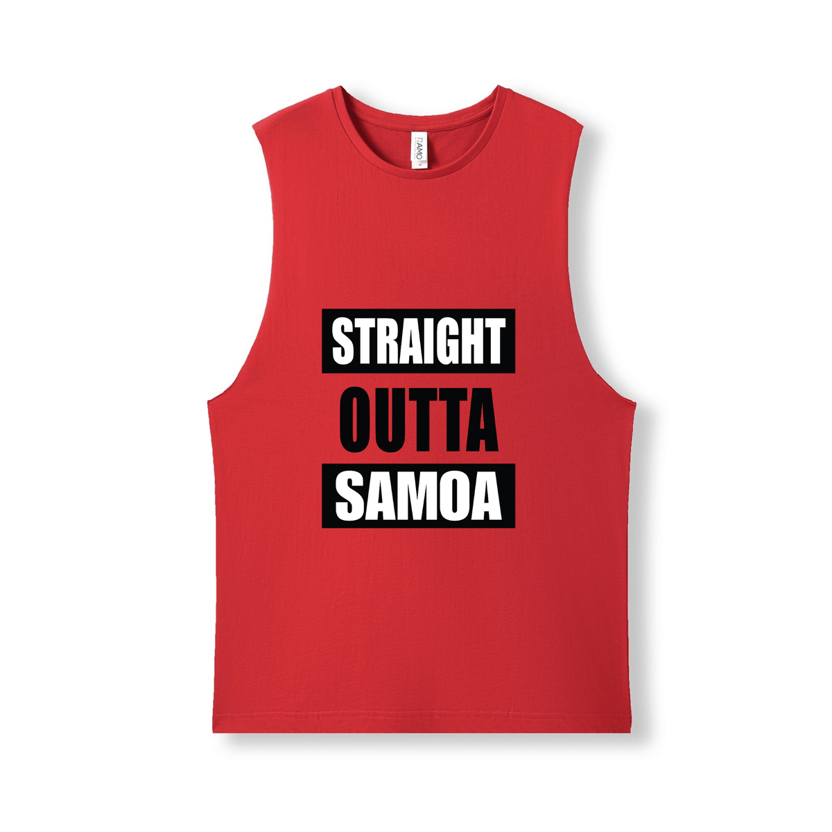 STRAIGHT OUTTA SAMOA | UNISEX COTTON TANK - Stick N It