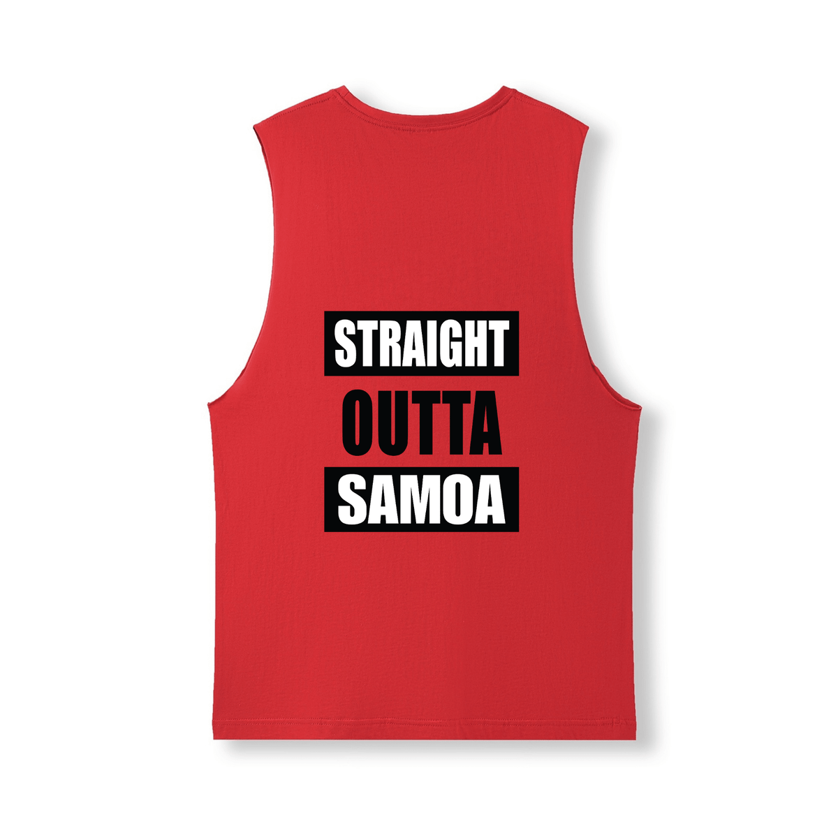 STRAIGHT OUTTA SAMOA | UNISEX COTTON TANK - Stick N It