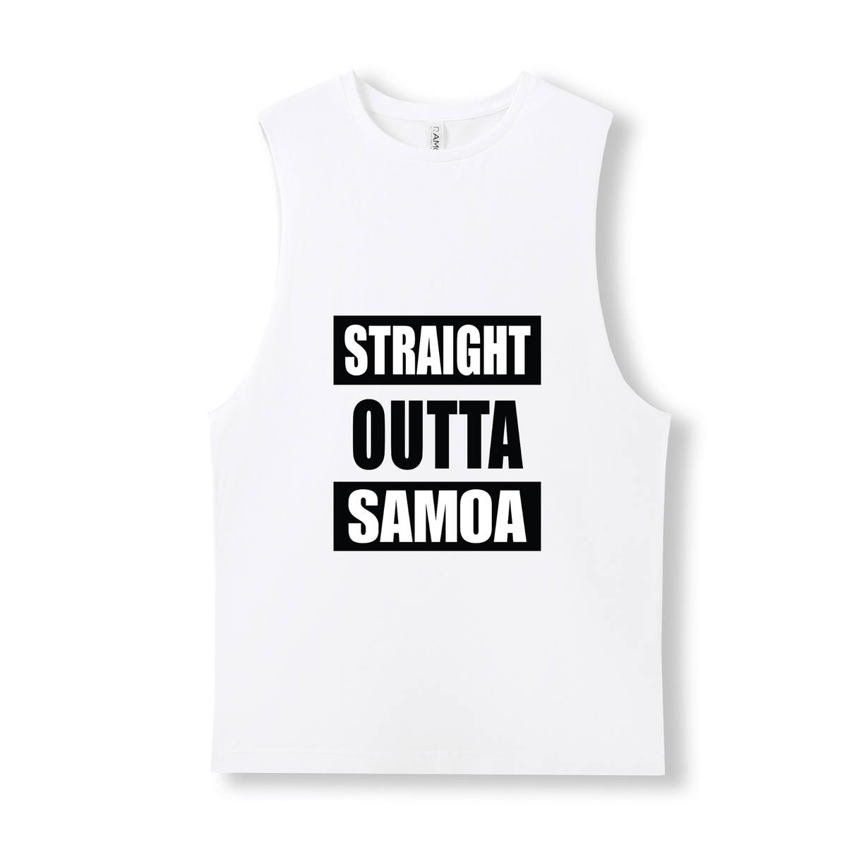 STRAIGHT OUTTA SAMOA | UNISEX COTTON TANK - Stick N It
