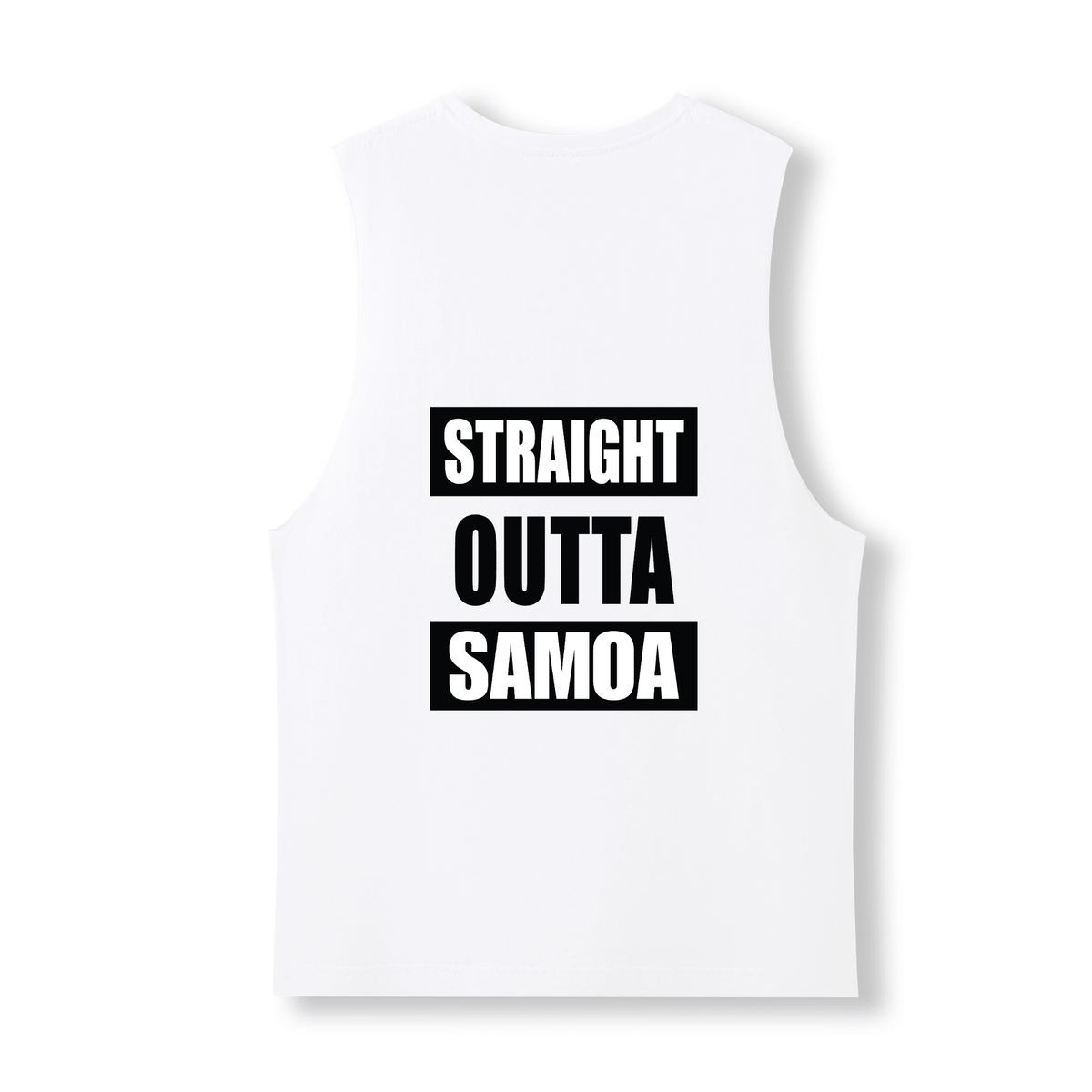STRAIGHT OUTTA SAMOA | UNISEX COTTON TANK - Stick N It