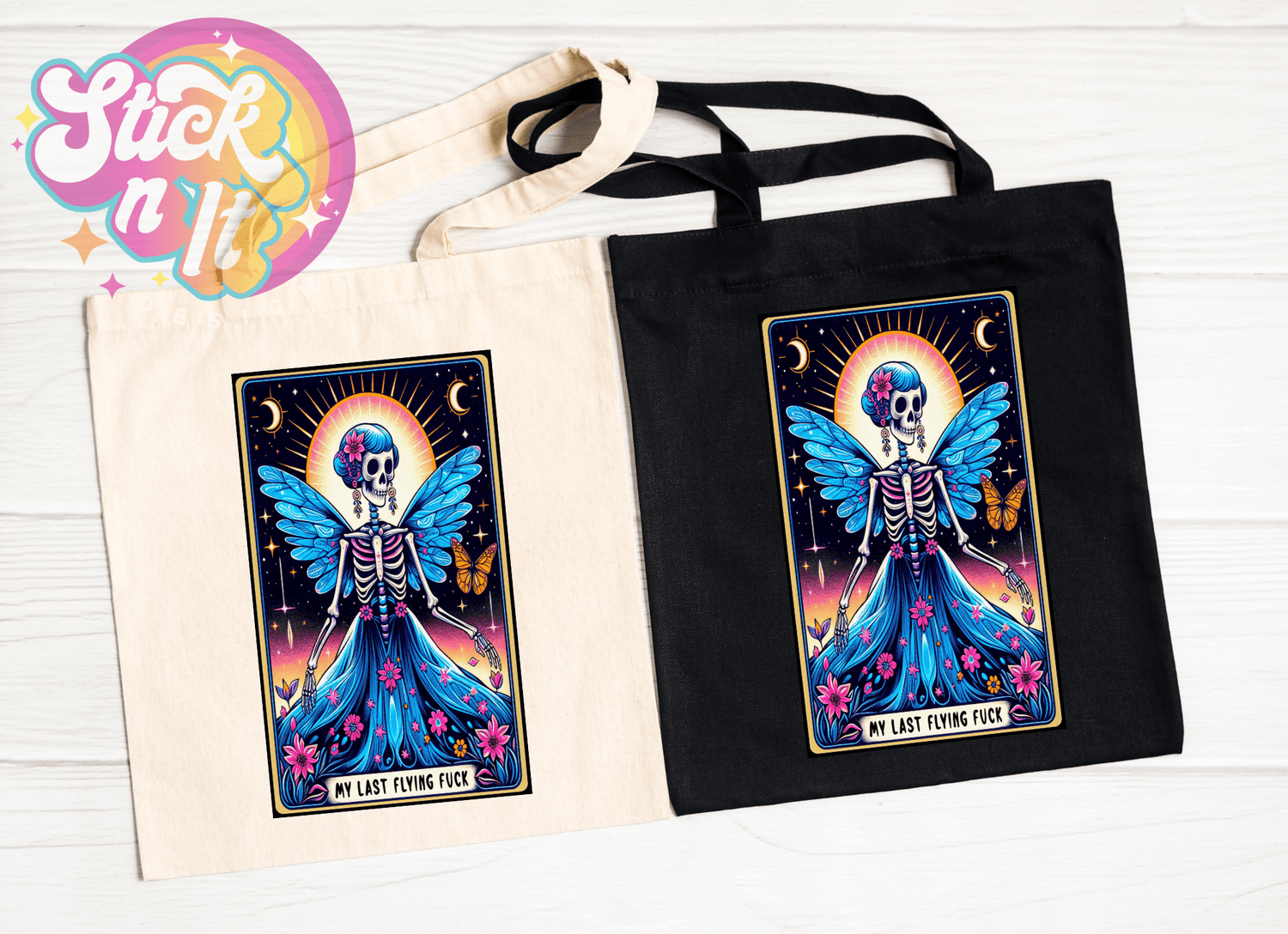 TAROT REUSABLE TOTE BAG - Stick N It