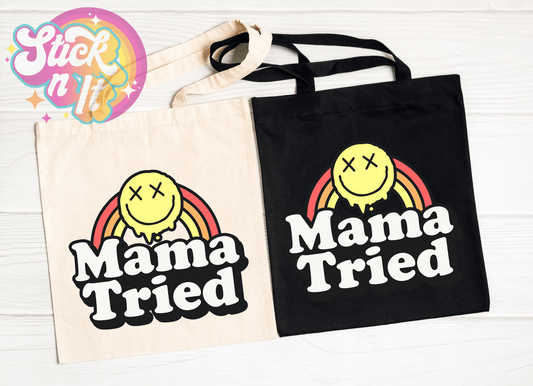 MAMA TRIED REUSABLE TOTE BAG - Stick N It