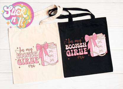 PRETTY BOOKISH REUSABLE TOTE BAGS - Stick N It