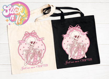 PRETTY BOOKISH REUSABLE TOTE BAGS - Stick N It