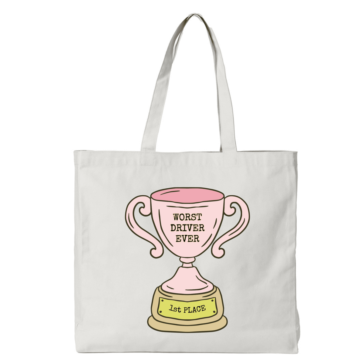 WORST DRIVER EVER TOTE BAG - Stick N It