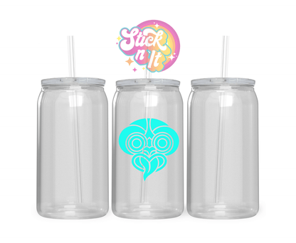 AOTEAROA NZ TANIWHA HEAD ACRYLIC CUP - Stick N It