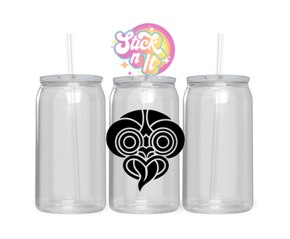 AOTEAROA NZ TANIWHA HEAD ACRYLIC CUP - Stick N It