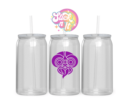 AOTEAROA NZ TANIWHA HEAD ACRYLIC CUP - Stick N It