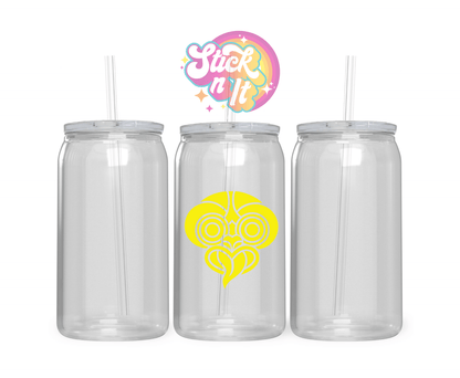 AOTEAROA NZ TANIWHA HEAD ACRYLIC CUP - Stick N It