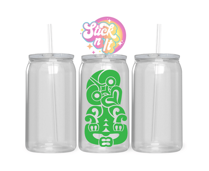 AOTEAROA NZ TIKI ACRYLIC CUP - Stick N It