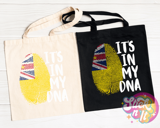 NIUE IT'S IN MY DNA TOTE BAG - Stick N It