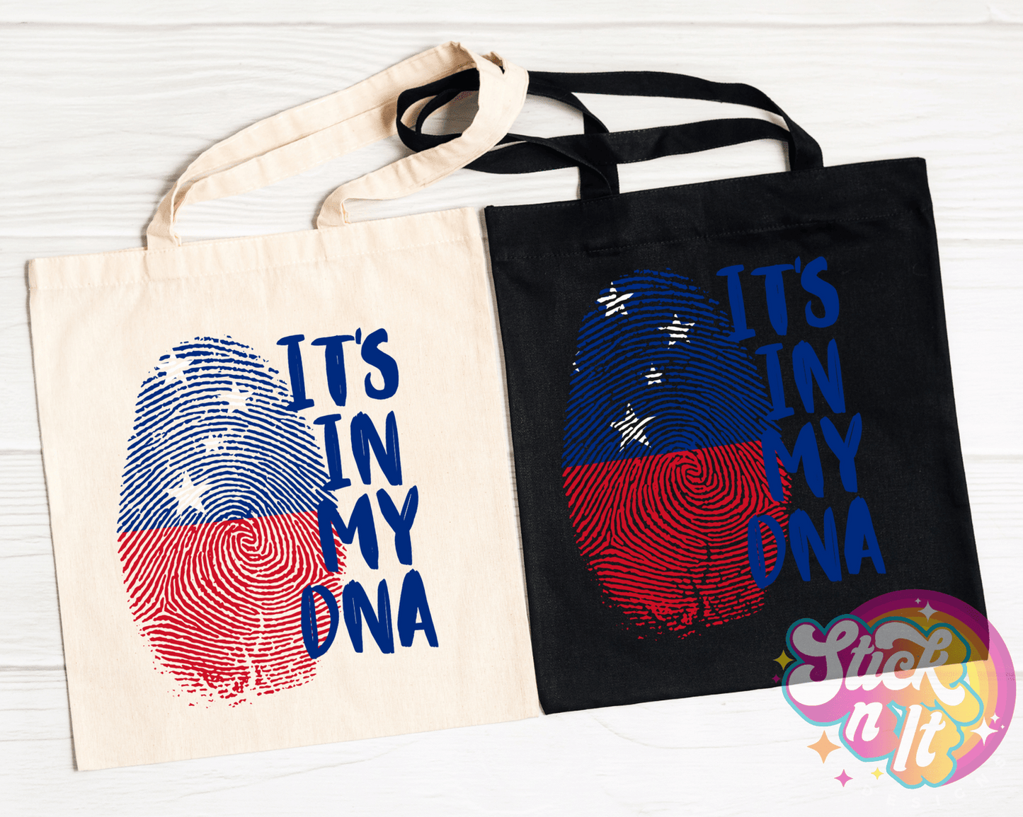 SAMOA IT'S IN MY DNA TOTE BAG - Stick N It