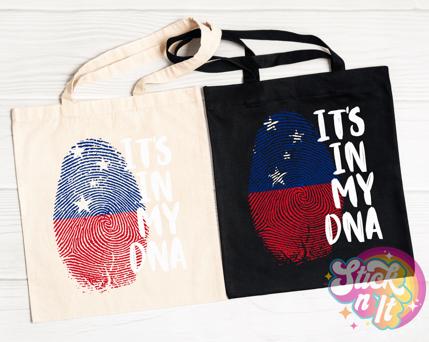 SAMOA IT'S IN MY DNA TOTE BAG - Stick N It