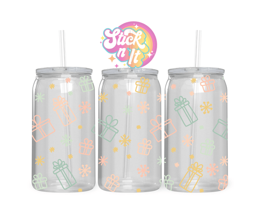 PASTEL GIFT BOX ACRYLIC CUP - Stick N It