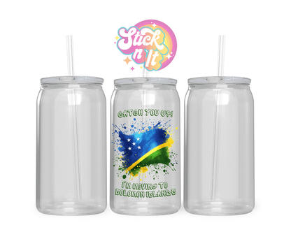 CHEEKY SOLOMON ISLANDS ACRYLIC CUP - Stick N It