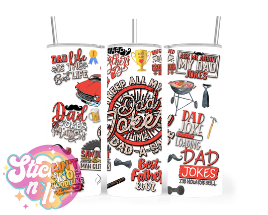 DAD JOKES INSULATED TUMBLER - Stick N It
