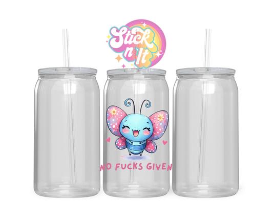 NO FUCKS GIVEN ACRYLIC CUP - Stick N It